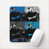 Panda Beer Meerdere Panelen Modern Kunstontwerp Muismat (Met muis)