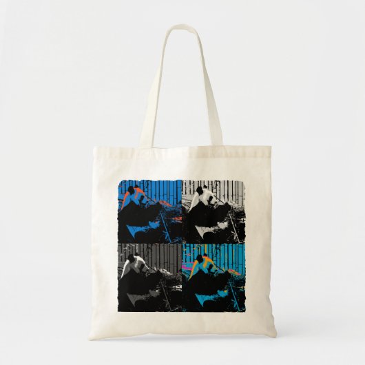Panda Beer Meerdere Panelen Modern Kunstontwerp Tote Bag (Voorkant)