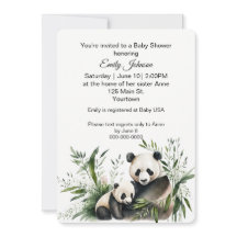 Panda Beer Met Baby Welp