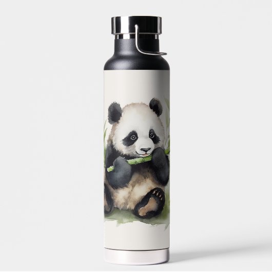 Panda Beer met bamboe Waterfles (Links)