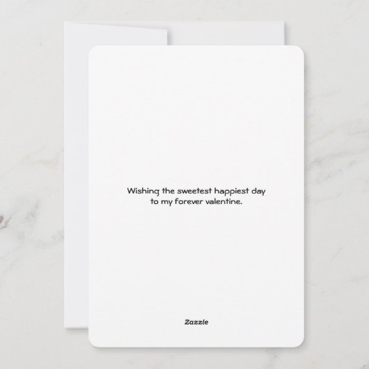 Panda-Beer met Bouquet van Valentijnse Rozen Feestdagenkaart (Achterkant)