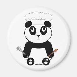 Panda Beer met chef's pet Magnet