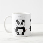 Panda-Beer met pet Mok van chef-kok (Links)