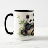 Panda Beer met quote Mok (Links)