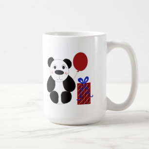 Panda-Beer met Rode ballon Koffiemok