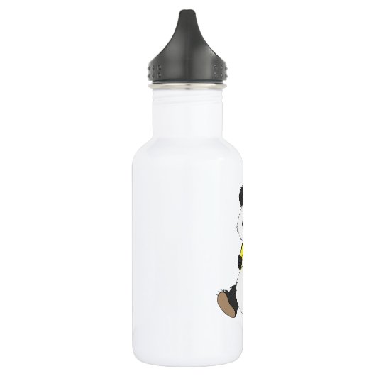 Panda-Beer met rugzak Waterfles (Links)