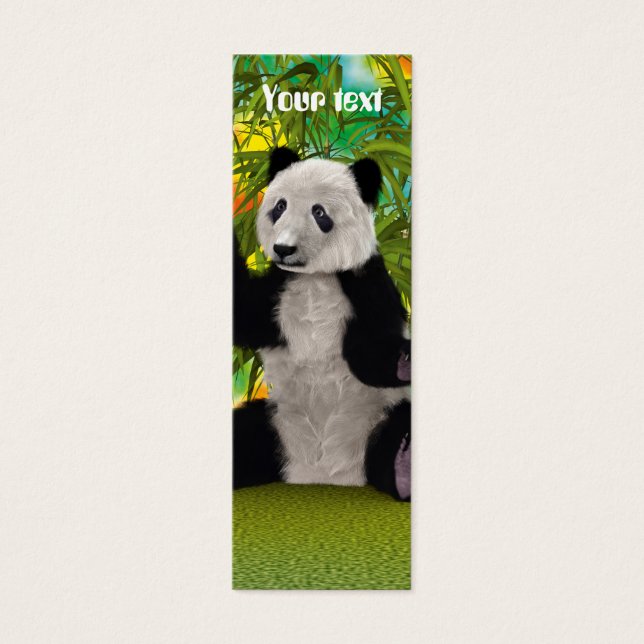 Panda Beer Mini Visitekaartjes (Voorkant)