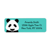 Panda Beer Modern Blauwgroen