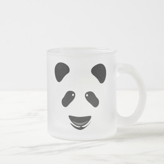Panda Beer Modern Matglas Koffiemok (Rechts)