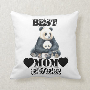 PANDA BEER MOEDER EN BABY KUSSENLOOPKUSSEN KUSSEN