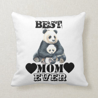 PANDA BEER MOEDER EN BABY KUSSENLOOPKUSSEN KUSSEN