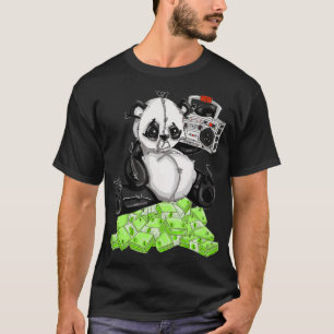 Panda Beer Money T-shirt