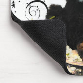 Panda Beer Mousepad Mousemat, met thee en koekjes Muismat (Hoek)
