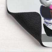 Panda Beer Mousepad Muismat (Hoek)