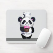 Panda Beer Mousepad Muismat (Met muis)