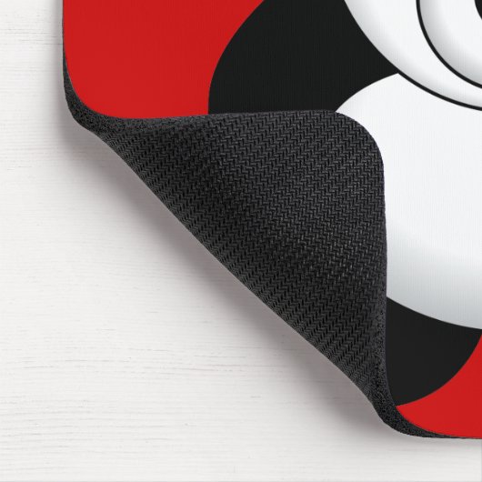 Panda Beer Mousepad Muismat (Hoek)