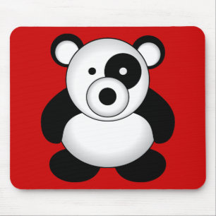 Panda Beer Mousepad Muismat