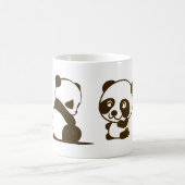 Panda, beer, natuur koffiemok (Center)