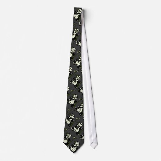 Panda Beer Natuur Wildlife Mans' Necktie Stropdas (Voorkant)
