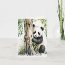 Panda Beer Note Kaart
