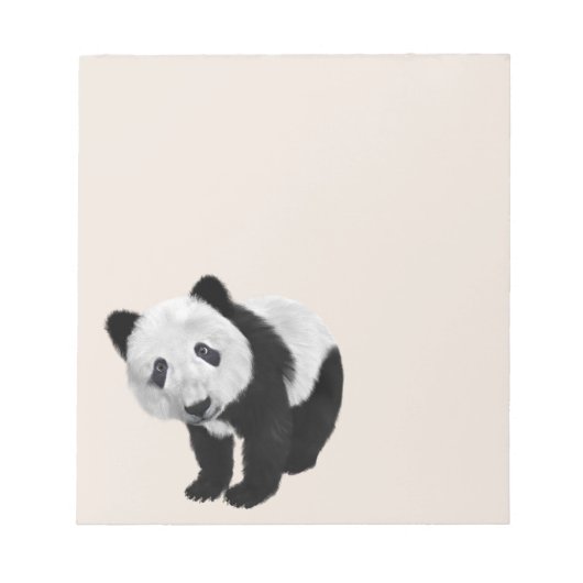 PANDA BEER Notitieblok (Voorkant)