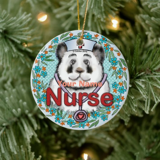Panda Beer Nurse ornament (Boom)