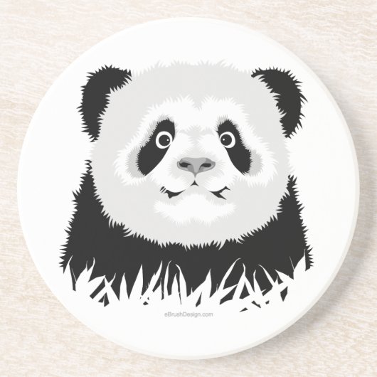 Panda Beer Onderzetter (Voorkant)