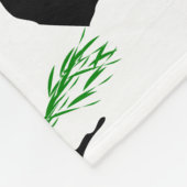 Panda Beer Ontwerp. Fleece Deken (Hoek)