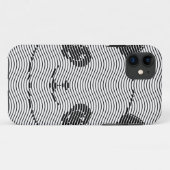 Panda-Beer op golflengte Case-Mate iPhone Case (Achterkant (horizontaal))