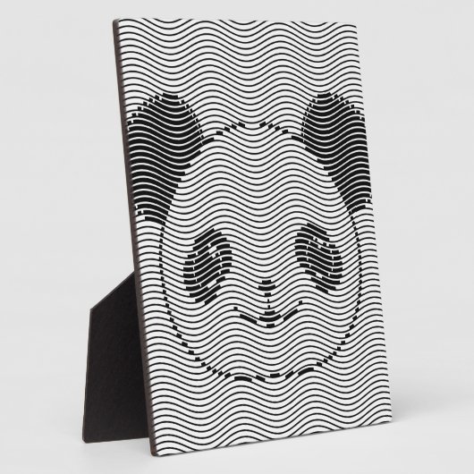 Panda-Beer op golflengte Fotoplaat (Zijkant)