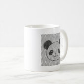 Panda-Beer op golflengte Koffiemok (Voorkant rechts)
