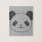 Panda-Beer op golflengte Legpuzzel (Verticaal)