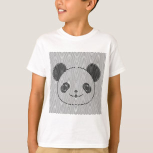 Panda-Beer op golflengte T-shirt