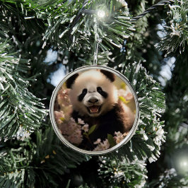 Panda Beer Ornament
