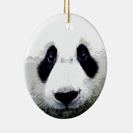 Panda Beer Ornament (Rechts)