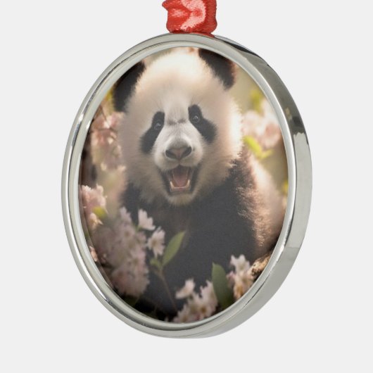 Panda Beer Ornament (Links)
