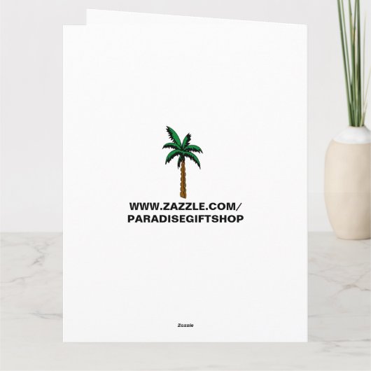 PANDA BEER OVERSIZED VERJAARDAG KAART (Achterkant)