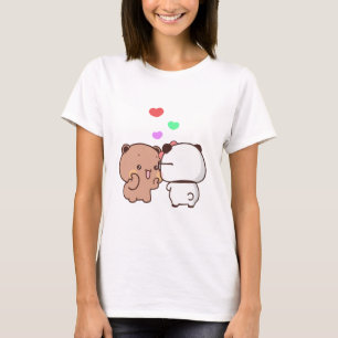 Panda beer paar, Schattigee bubu en dudu knuffels  T-shirt