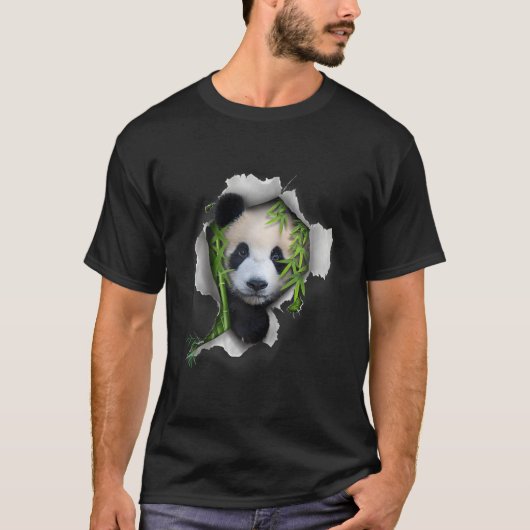 Panda Beer Panda Panda Dierentuin Dier Panda Honkb T-shirt (Voorkant)
