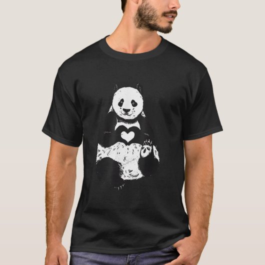 Panda Beer Panda T-shirt (Voorkant)
