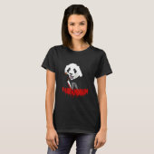 Panda Beer Pandamonium Moorddadige Panda T-shirt (Voorkant volledig)