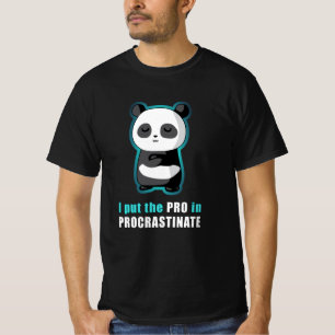 Panda Beer Pandas Cute Animal Paw Funny Gift Idee T-shirt