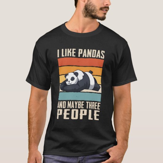 Panda Beer Pandas T-shirt (Voorkant)