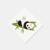 Panda Beer Paper Napkin Servet (Hoek)