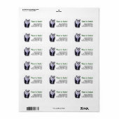 Panda Beer Party Center Etiket (Full Sheet)