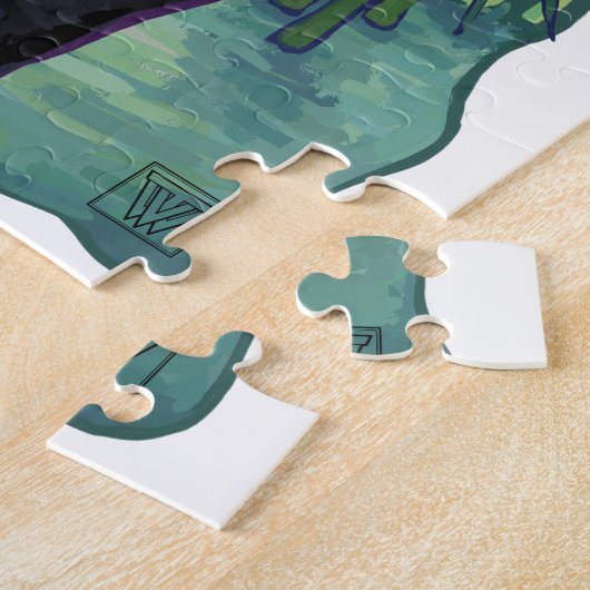 Panda Beer Party Center Legpuzzel (Zijkant)