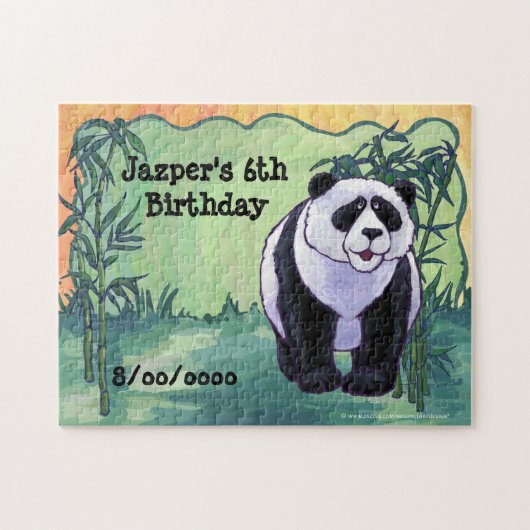 Panda Beer Party Center Legpuzzel (Horizontaal)