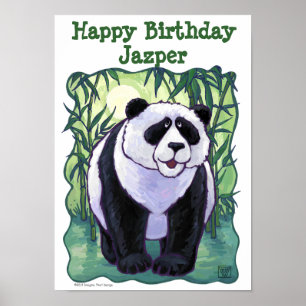 Panda Beer Party Center Poster