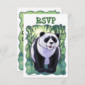 Panda Beer Party Center RSVP (Voorkant / Achterkant)