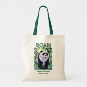Panda Beer Party Center Tote Bag (Voorkant)